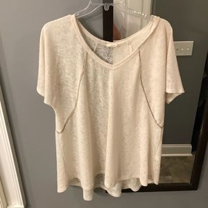 Cream color tunic